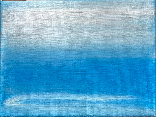 Sold Out -A Morning in Nice - Original oil painting on linen - 18x24 cm