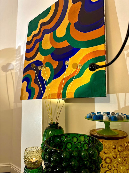 Organic Flows Series I - Original oil painting on linen