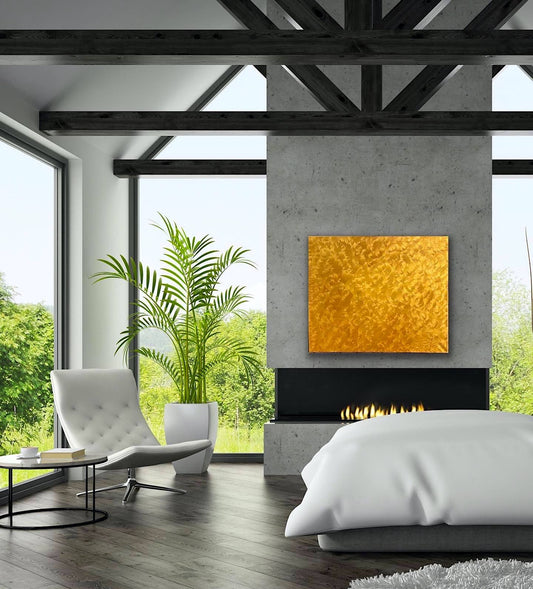 Pure Gold - Original oil painting on linen