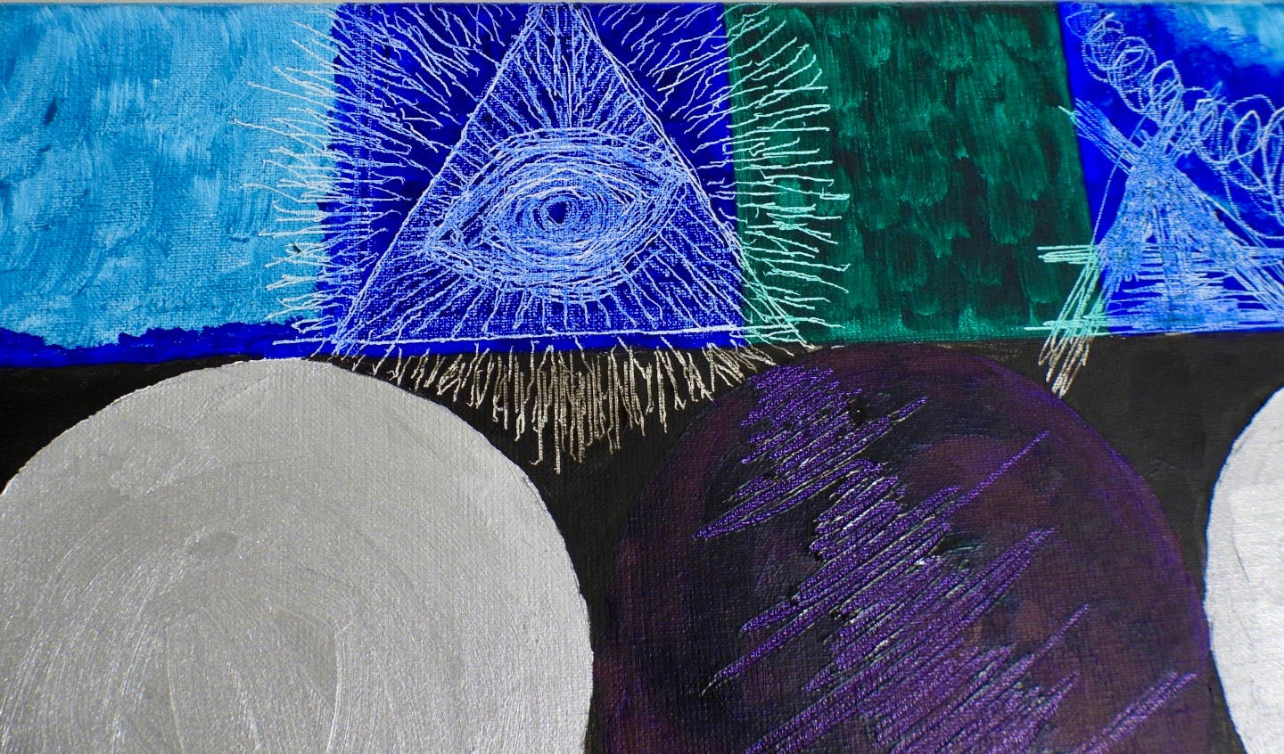 Cuius Veritas - Original oil painting on linen