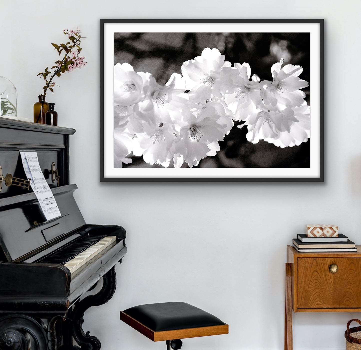 FLOWERS of 68 B&W