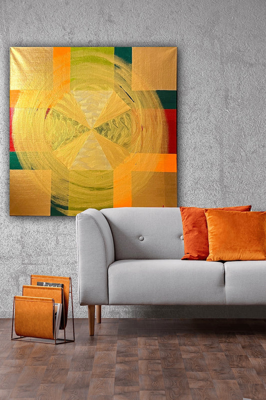 Never Give Up - Orginal oil painting on linen