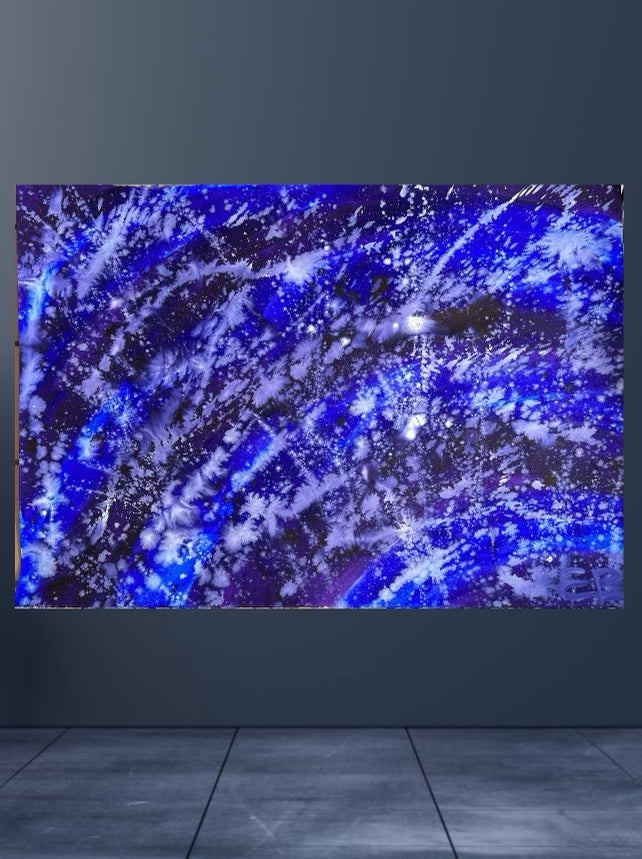L'espace - Interprété librement à l'aquarelle