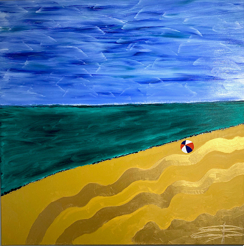 Un Nouvel Horizon - Oil Painting