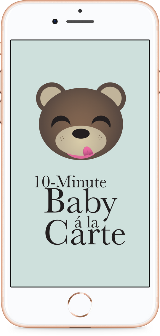 PRESS RELEASE: Relaunch of 10-Minute Baby à la Carte – now with free recipes!