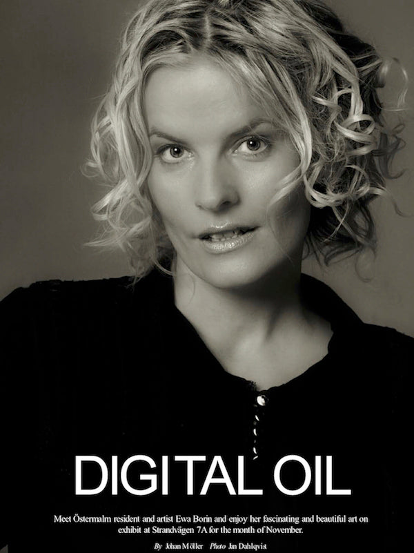 Digital Oil - Article about my art and entrepreneurship!