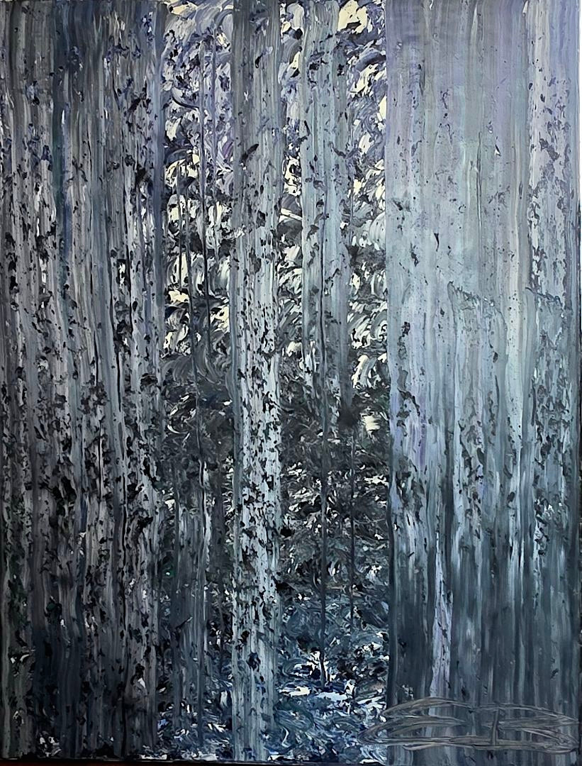 The Forest - Explore the woods - Original oil painting