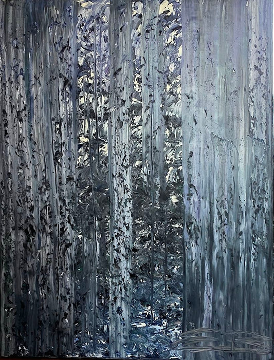 The Forest - Explore the woods - Original oil painting