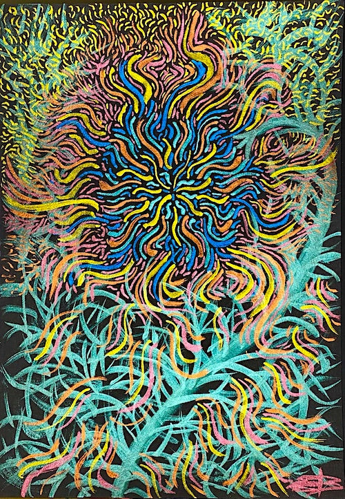 Fleur de l'espace X