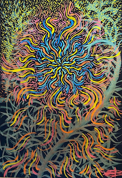 Fleur de l'espace X