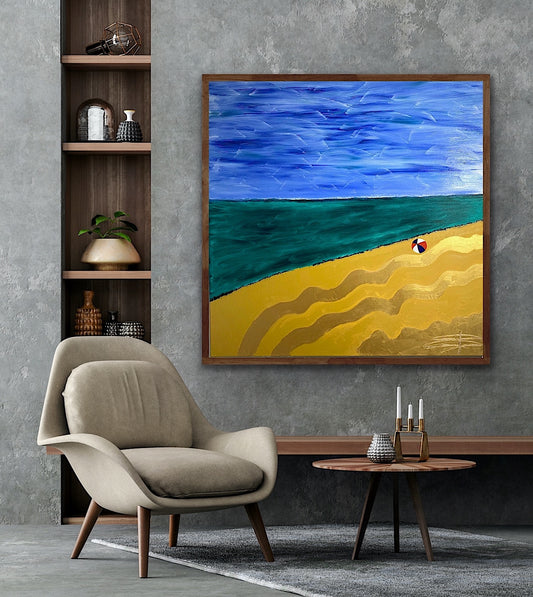 Un Nouvel Horizon - Peinture à l'huile