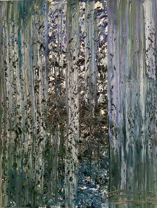 La Forêt - Peinture à l'huile 2016